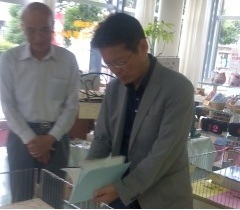 2012年9月27日（木）　地元で福祉施設などを訪問