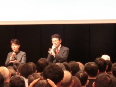 2012年11月11日（日）　民主党政策進捗報告会にメインスピーカーとして出席