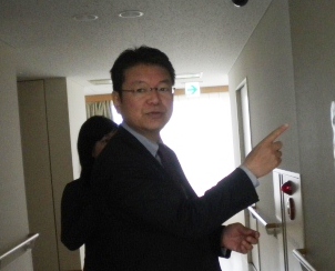 2012年11月24日（土）　地域の方のお話に耳を傾ける