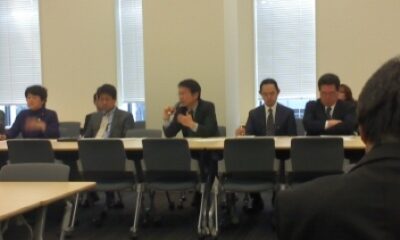 2013年1月21日(月)　民主党厚生労働部門会議に出席