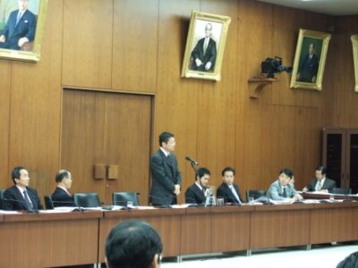 2006年11月28日（火）　財務金融委員会にて質問