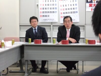 2007年1月26日（金）　政策調査会役員会に出席