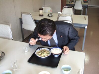 2007年2月1日（木）　議員会館にて昼食