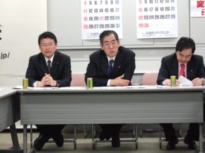 2007年3月6日（火）　政調役員会に出席