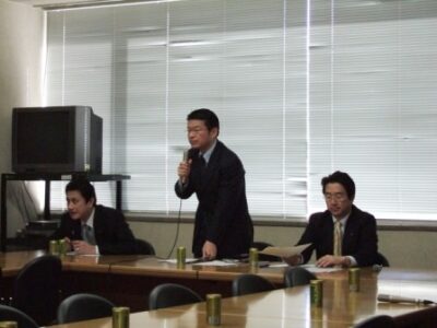 2007年3月14日（水）　民主党　総務部門・行政改革調査会合同会議
