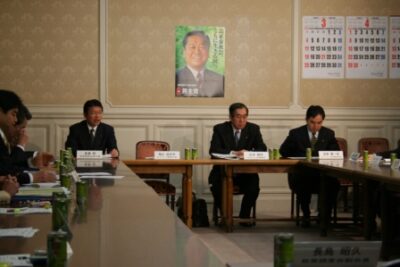 2007年3月20日（火）　民主党『次の内閣』にて司会進行