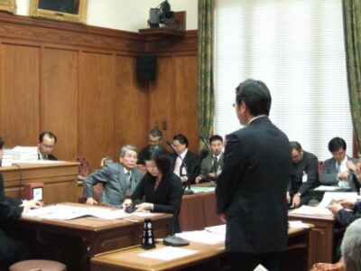 2007年4月23日（月）　衆議院　決算行政監視委員会　第三分科会にて質疑