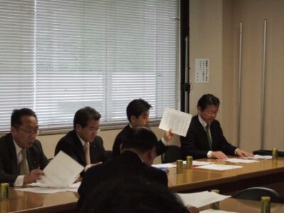 2007年4月25日（水）　民主党　厚生労働部門・行政改革調査会合同会議