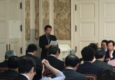 2007年4月26日（木）　民主党　代議士会にて報告