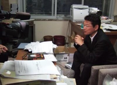 2007年8月27日（月）　ＴＶ番組の取材を受けました