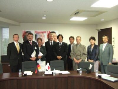 2007年8月30日（木）　ドイツ連邦議会議員団と交流