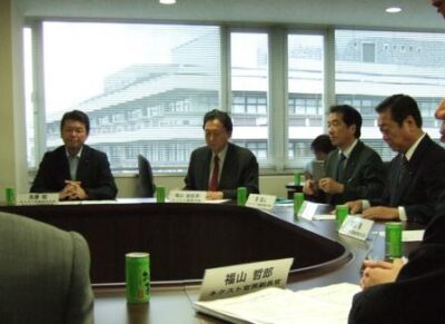 007年9月5日（水）　民主党「次の内閣」に出席