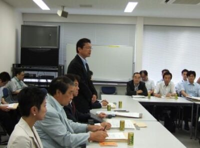 2007年9月11日（火）　民主党　総務・厚労部門合同会議に出席