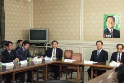 2007年10月17日（水）　民主党「次の内閣に出席