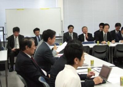 2007年10月30日（火）　民主党　総務・厚労部門合同会議に出席