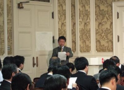 2007年11月2日（金）　代議士会にて「次の内閣」の活動報告