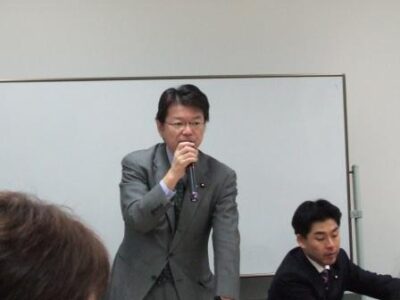 2007年11月13日（火）　民主党　総務・厚労部門合同会議に出席