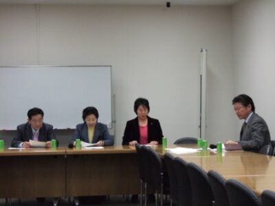 2007年11月22日（木）　民主党の調査会で危険情報公表法案を説明