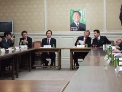 2007年12月5日（水）　民主党「次の内閣に出席