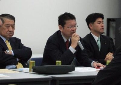2007年12月18日（火）　民主党　総務・厚労部門合同部門会議に出席