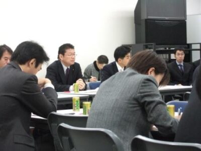 2007年12月25日（火）　民主党　総務・厚労部門合同部門会議に出席