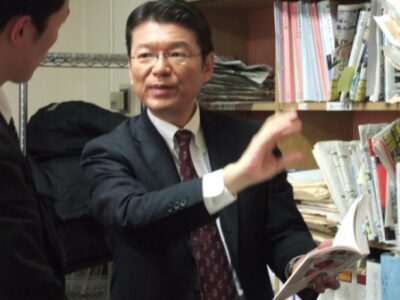2007年12月26日（水）　取材を受けています