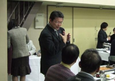 2008年1月26日（土）　恵比寿地区町会連合会新年会にお邪魔しました