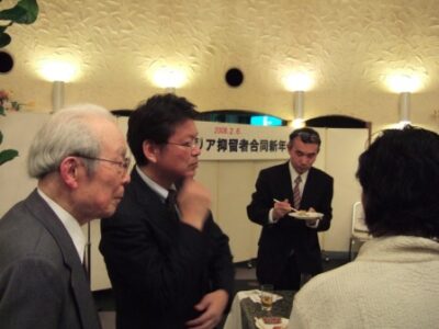 2008年2月6日（水）　シベリア抑留者の方々の新年会にお邪魔しました
