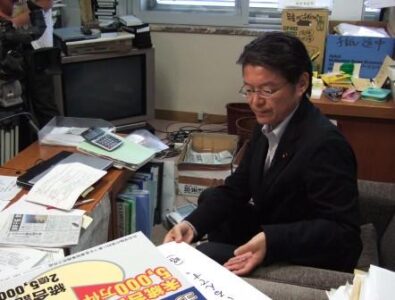 2008年6月27日（金）　「消えた年金」問題について取材を受けました