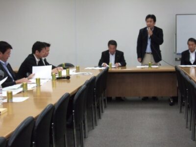 2008年7月23日（水）　民主党医療制度調査会が発足しました