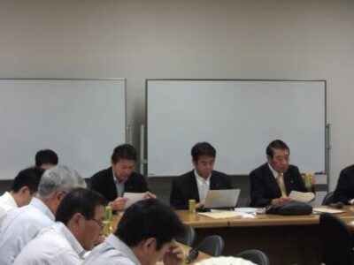 2008年9月2日（火）　後期高齢者医療制度に関する民主党部門会議開催