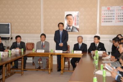 2008年10月1日（水）　民主党『次の内閣』に出席