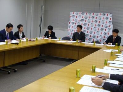 2008年10月7日（火）　民主党Ｂ型・Ｃ型肝炎総合対策推進本部が開催されました