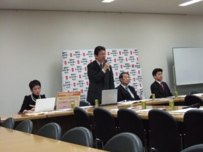 2008年10月14日（火）　「消えた年金」問題に関する民主党部門会議に出席