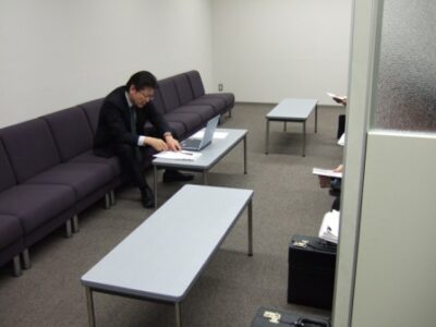 2008年11月12日（水）　政府からレクを受けました