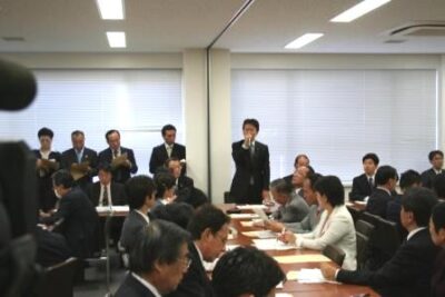 2009年10月13日（火）　厚生労働省政策会議に出席しました