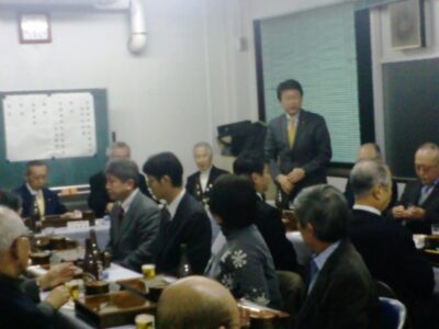 2009年1月21日（水）　西原地区町会連合会新年会に出席