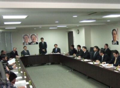 2009年3月19日(木)　　民主党の政治改革案を協議