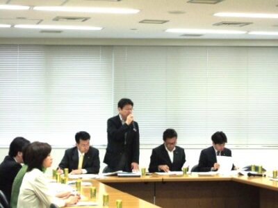 2009年6月22日(月)　民主党の『母子加算復活作業チーム』開催