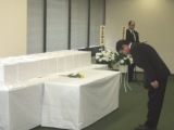 2009年12月10日(木)　フィリピン戦没者遺骨拝礼式にて挨拶