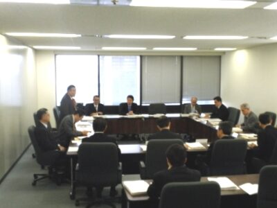 2009年12月15日(火)　日本年金機構理事予定者等打ち合わせ