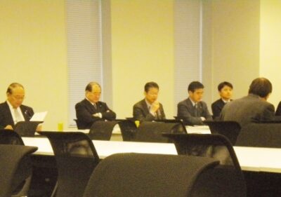 2011年12月6日(火)　社会保障と税の一体改革調査会役員会が開催されました