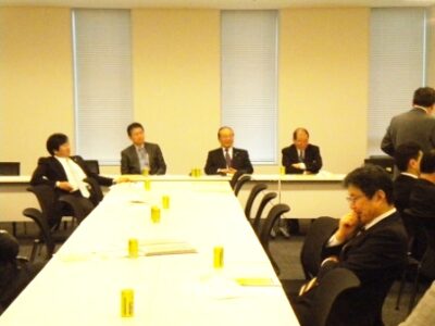2011年12月13日(火)　税制改正の議論に参加