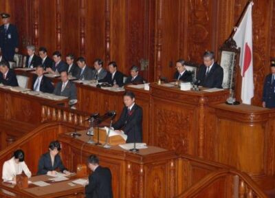 2007年10月3日（水）　福田総理に代表質問