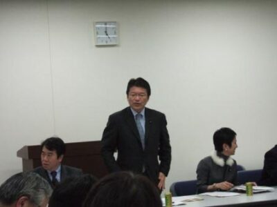 2008年1月23日（水）　年金問題に関する総務・厚労合同部門会議に出席