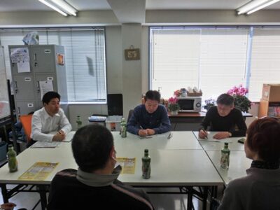 2013年3月9日(土)　生活保護を受給されている方との意見交換会