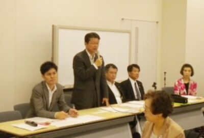 2013年5月30日（木）　民主党の看護議連会長に就任