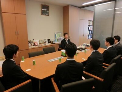 2013年8月5日（月）　大学生インターン入所式