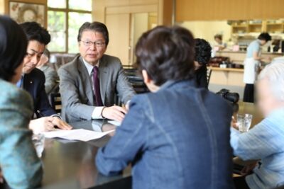 2014年4月10日（木）　渋谷区の介護度が要支援の皆様と意見交換