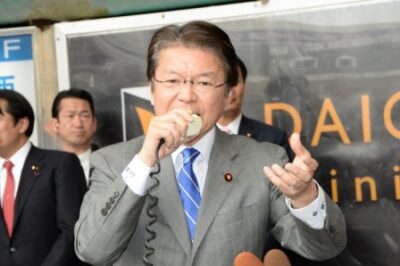 2014年4月12日（土）　カネのある組織に引きずられる政治 鹿児島市で街頭演説会